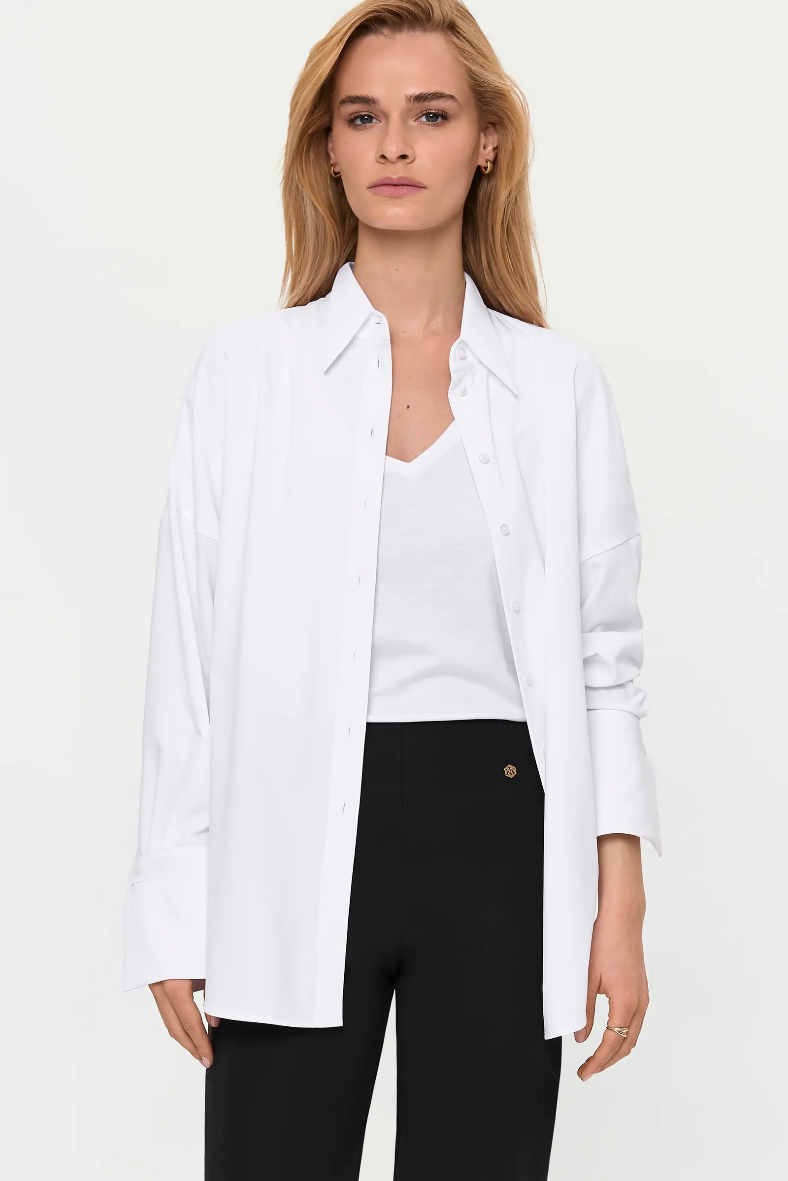 MARASAL Stretch Shirt white