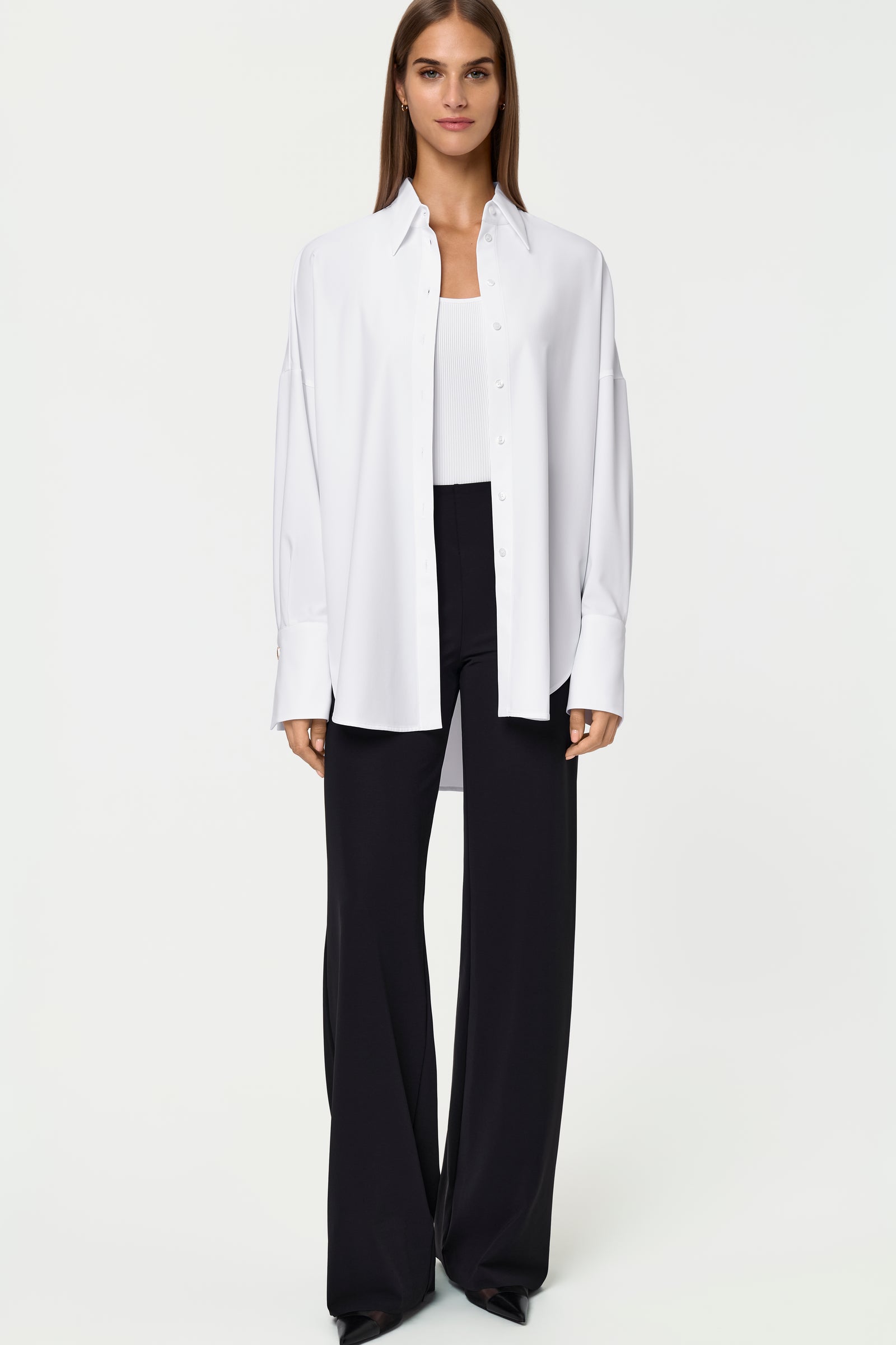 MARASAL Stretch Shirt white