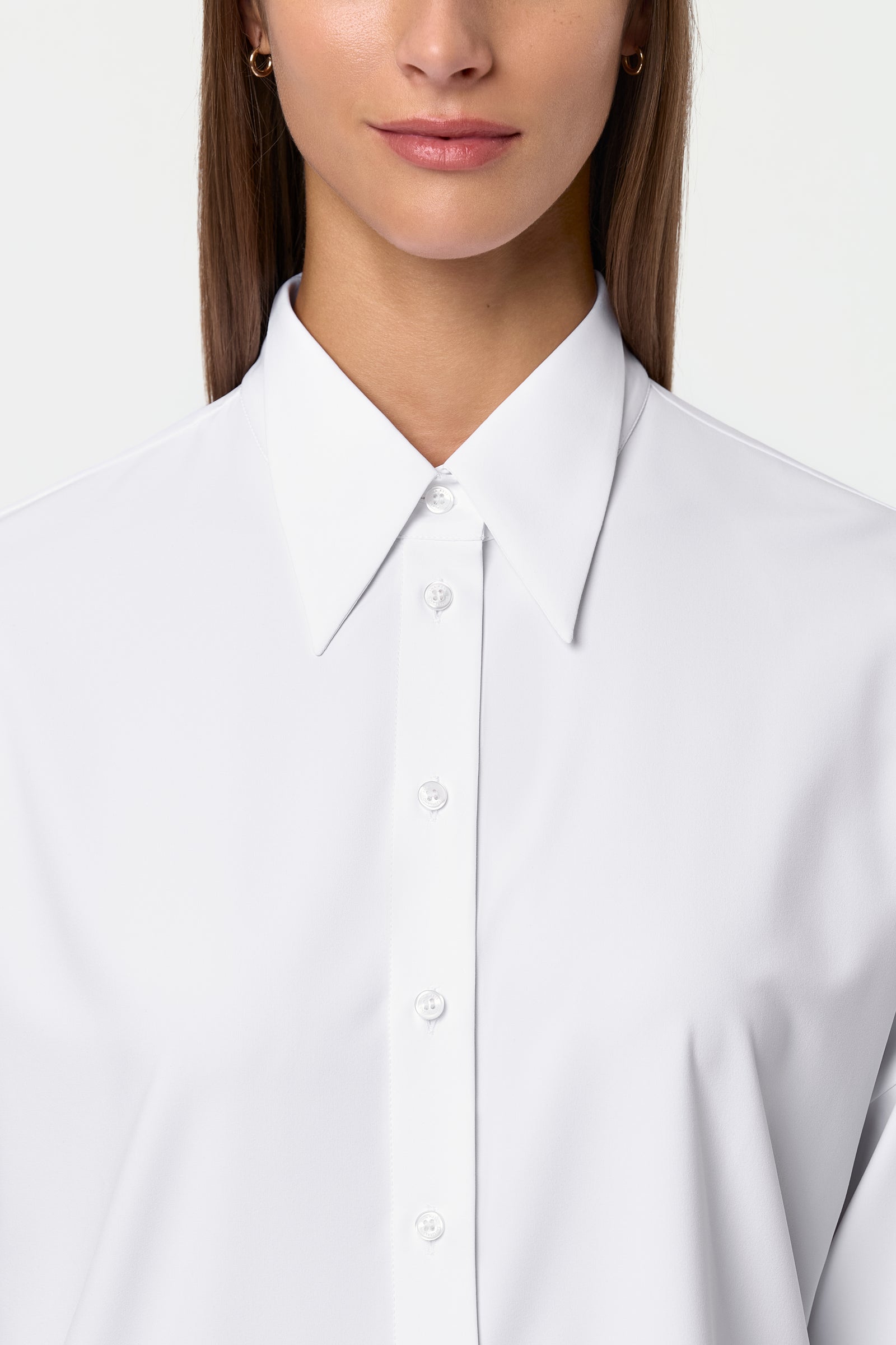 MARASAL Stretch Shirt white
