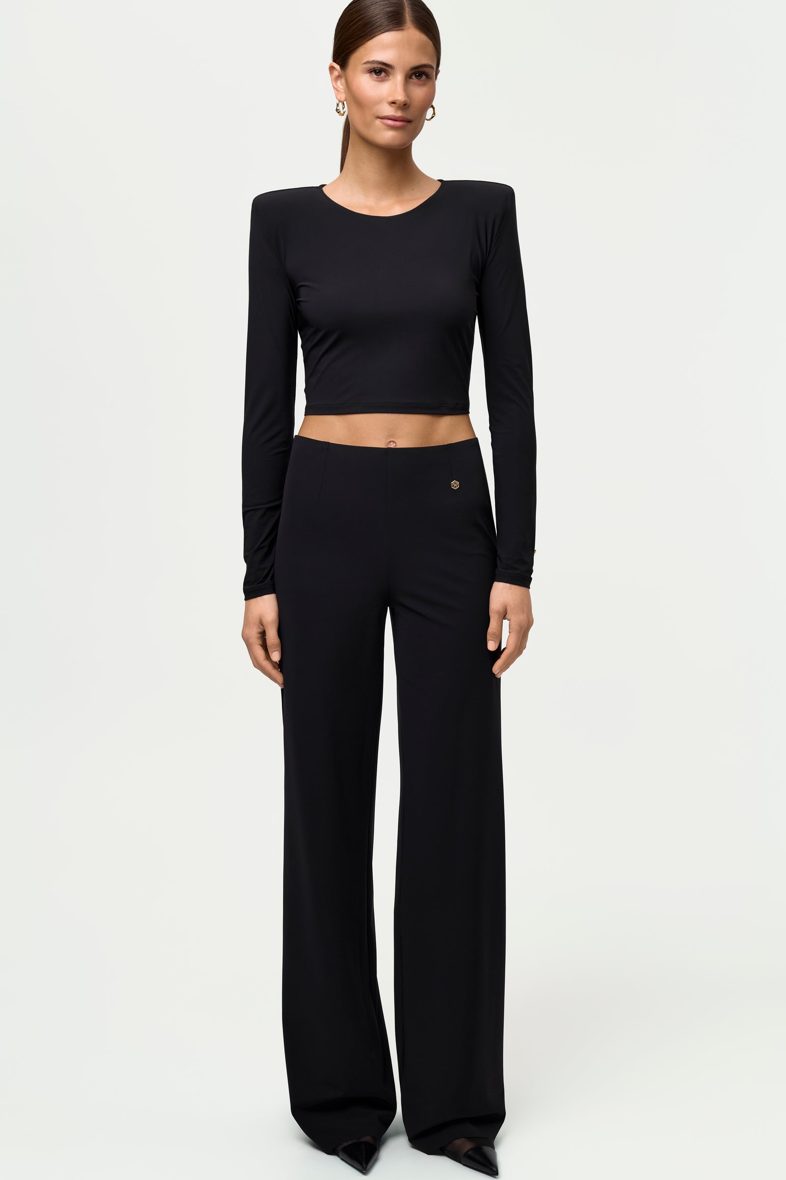 FIAMA Crop Top black