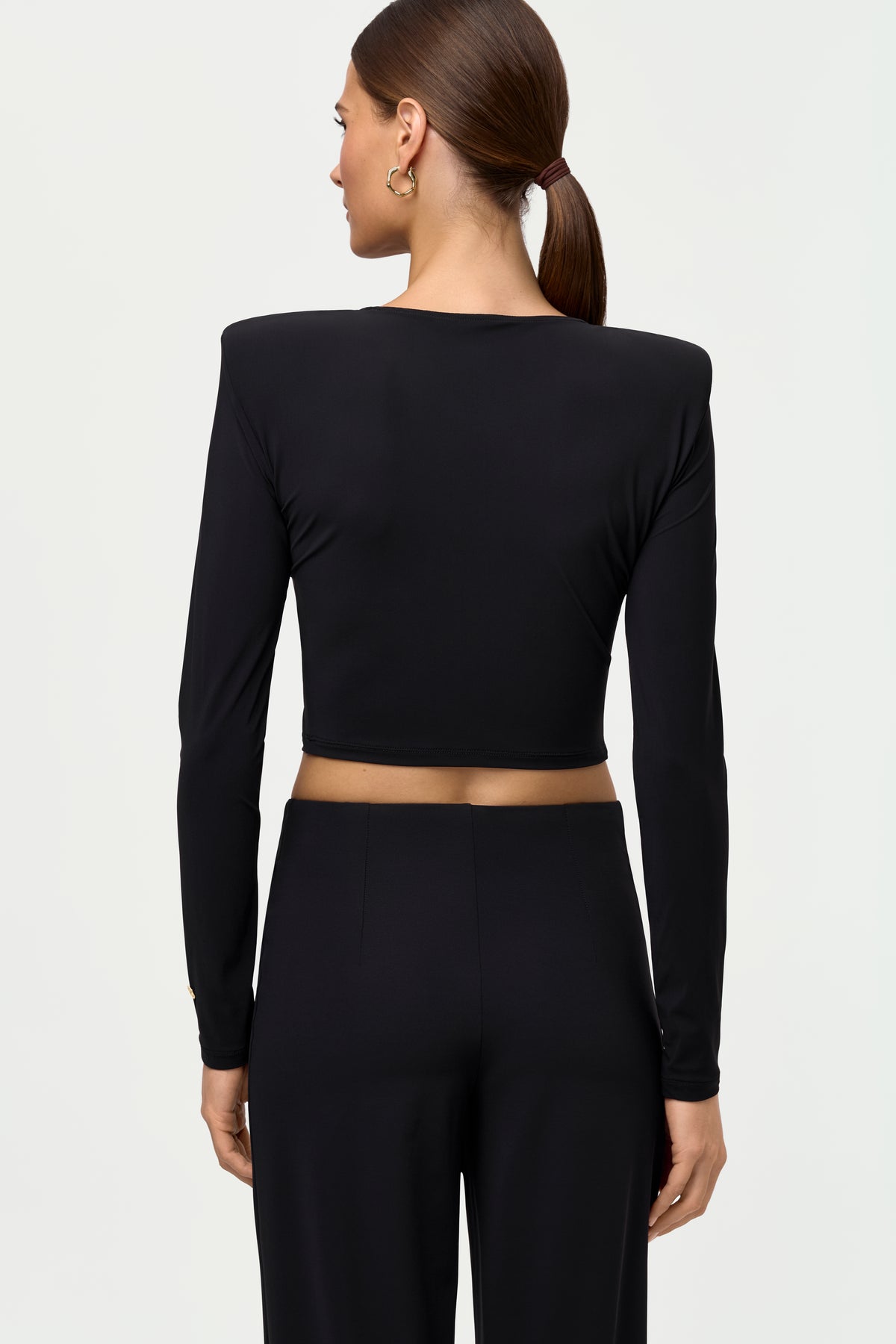 FIAMA Crop Top black
