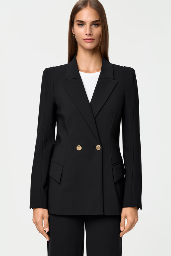 CESARINA Stretch Blazer black