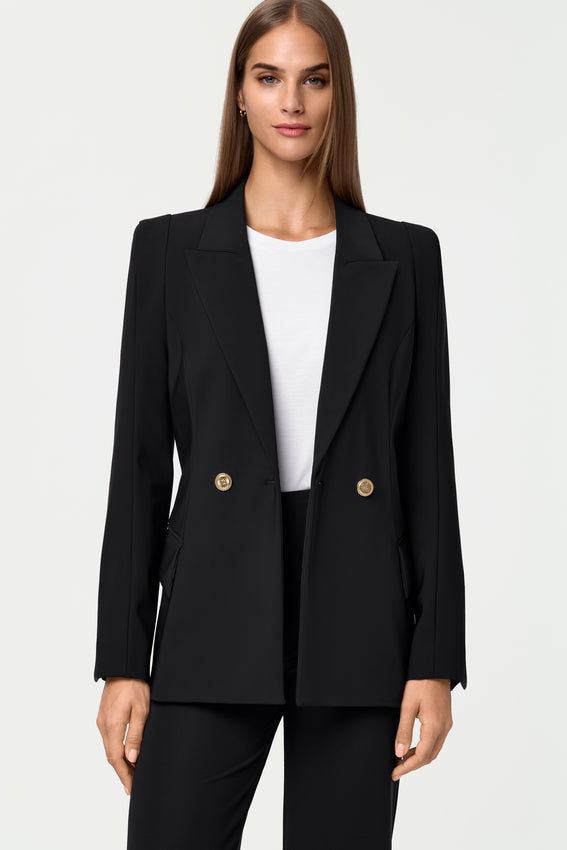 CESARINA Stretch Blazer black