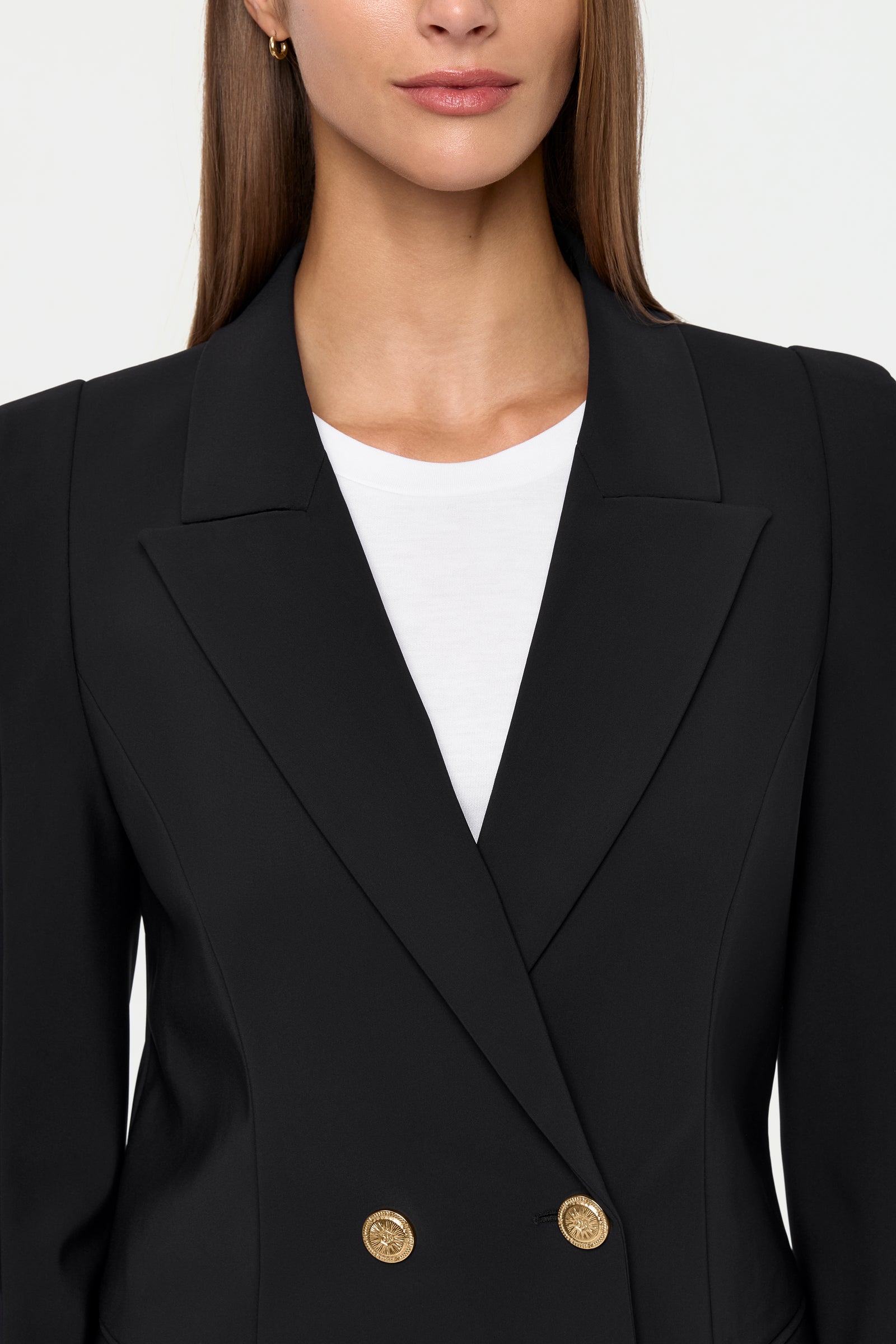 CESARINA Stretch Blazer black