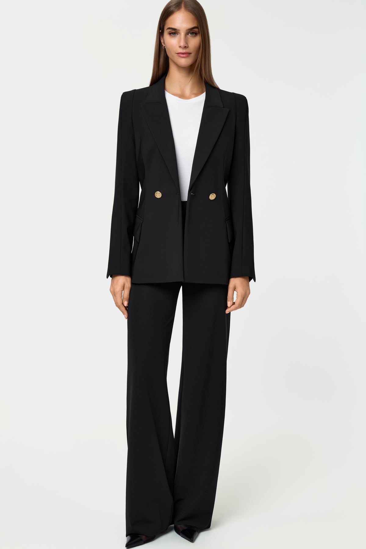 CESARINA Stretch Blazer black