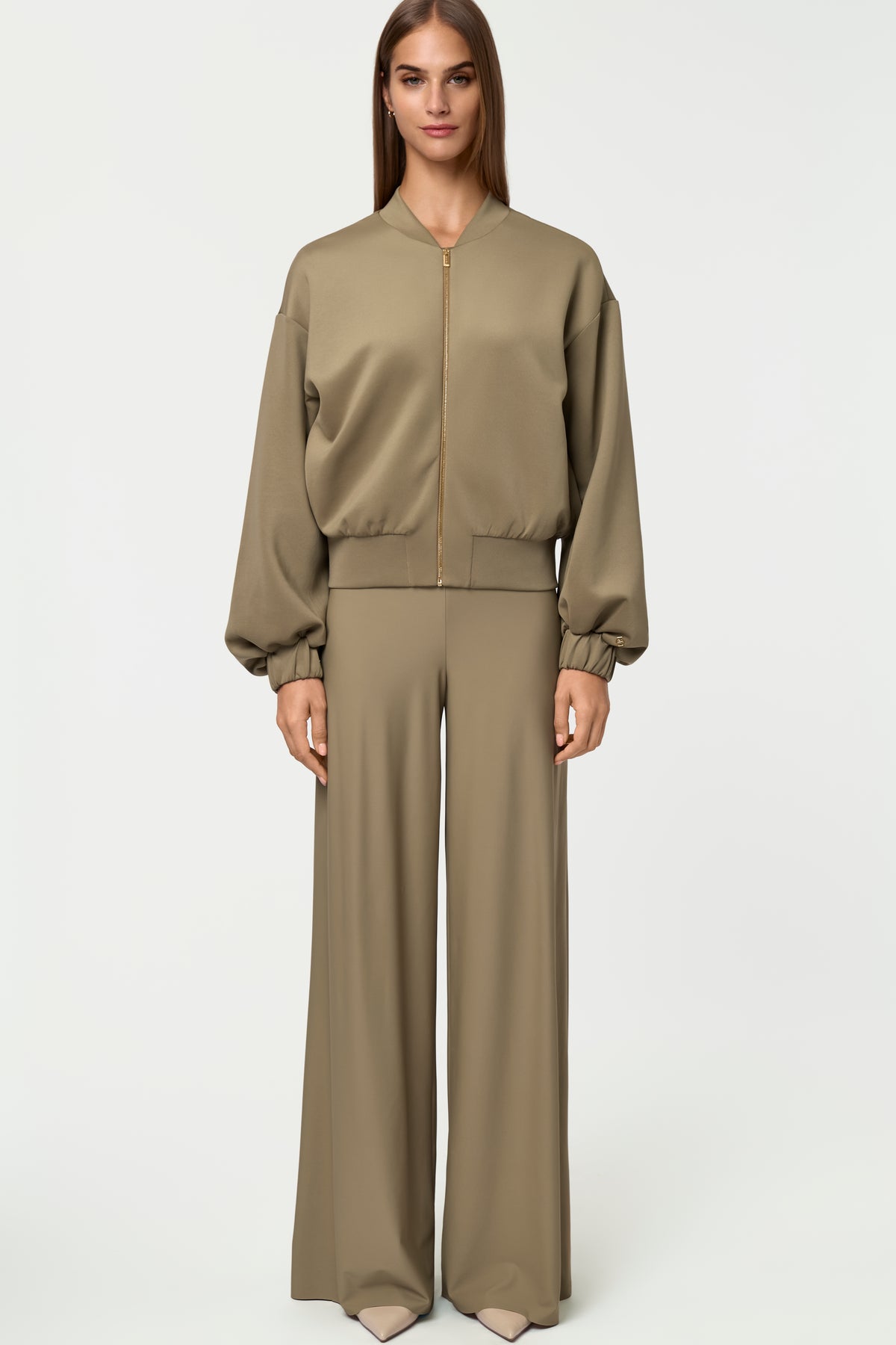 SABIA Cardigan oliva