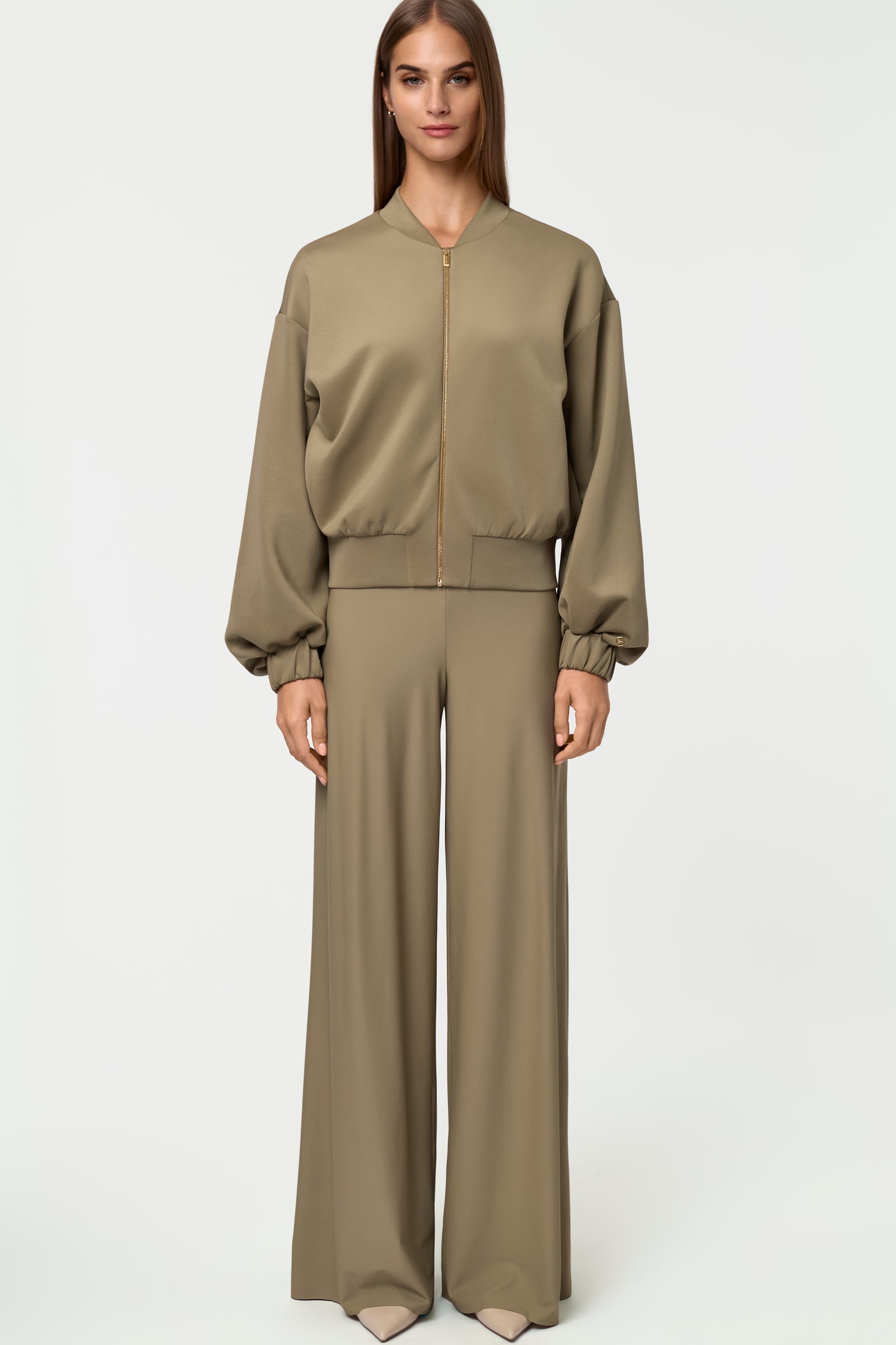 SABIA Cardigan oliva