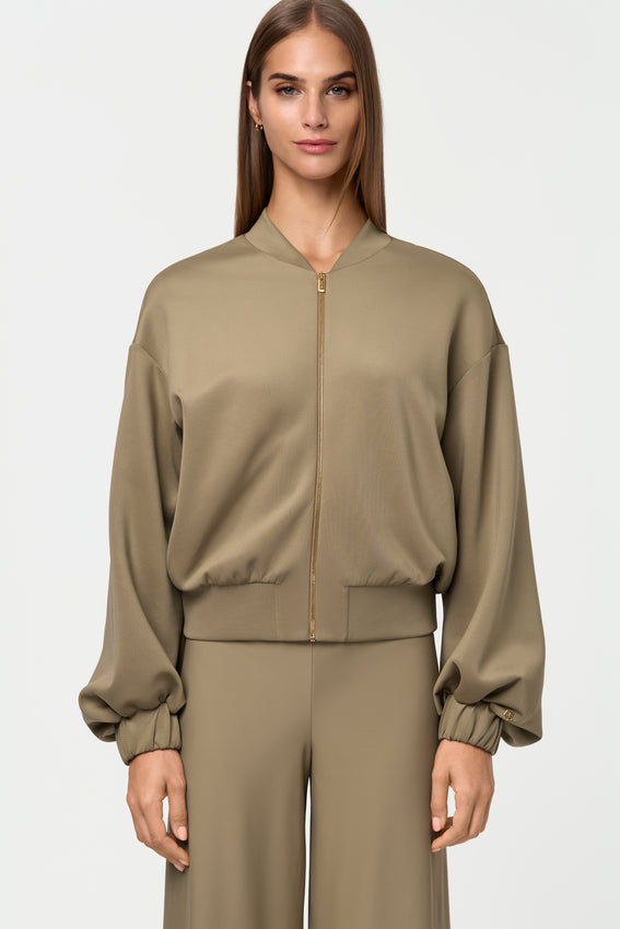 SABIA Cardigan oliva