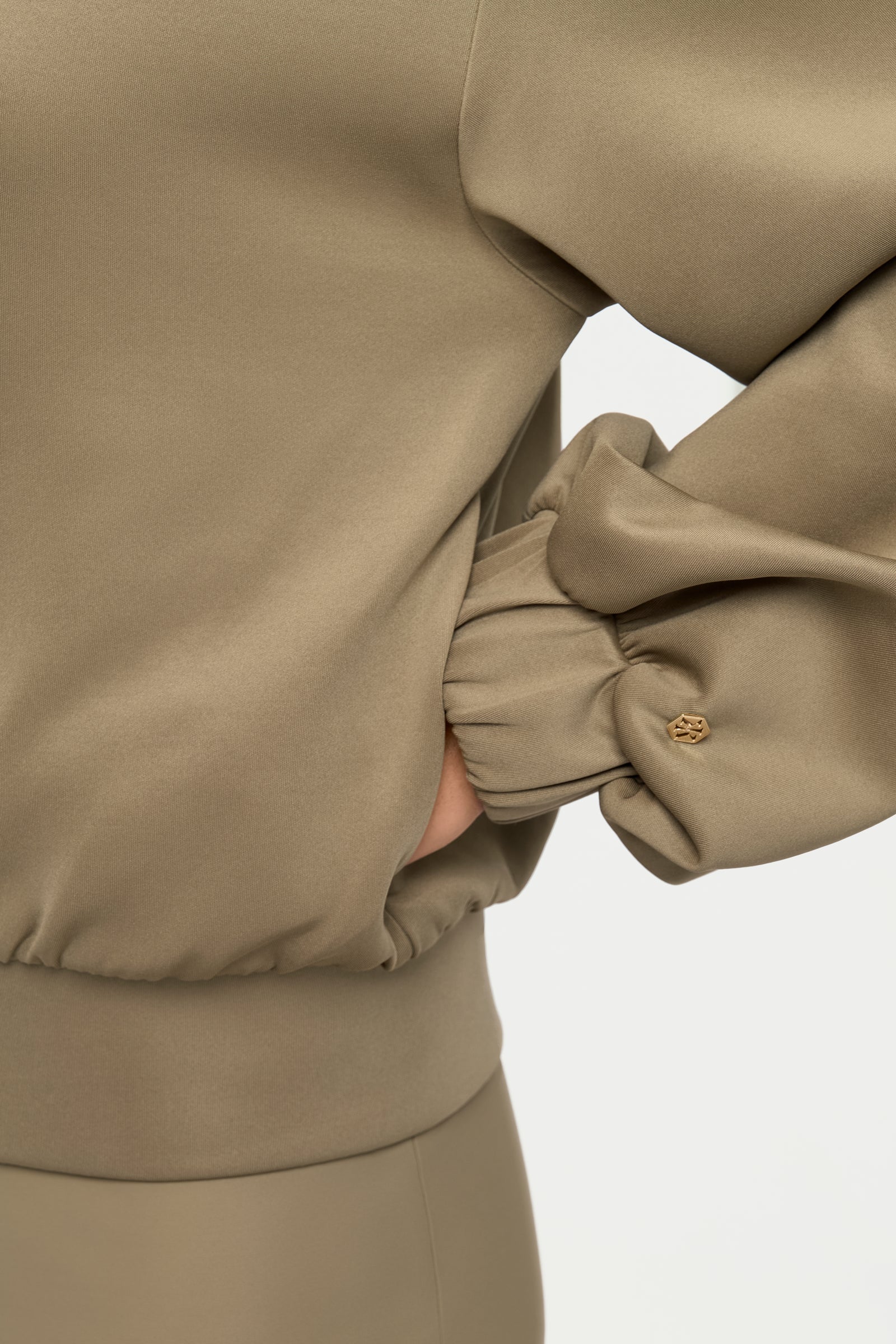 SABIA Cardigan oliva