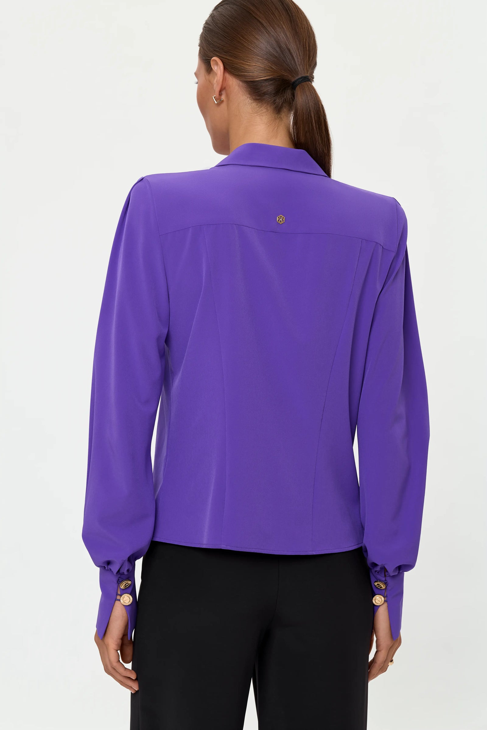 ENIGMA Stretch Blouse mystic