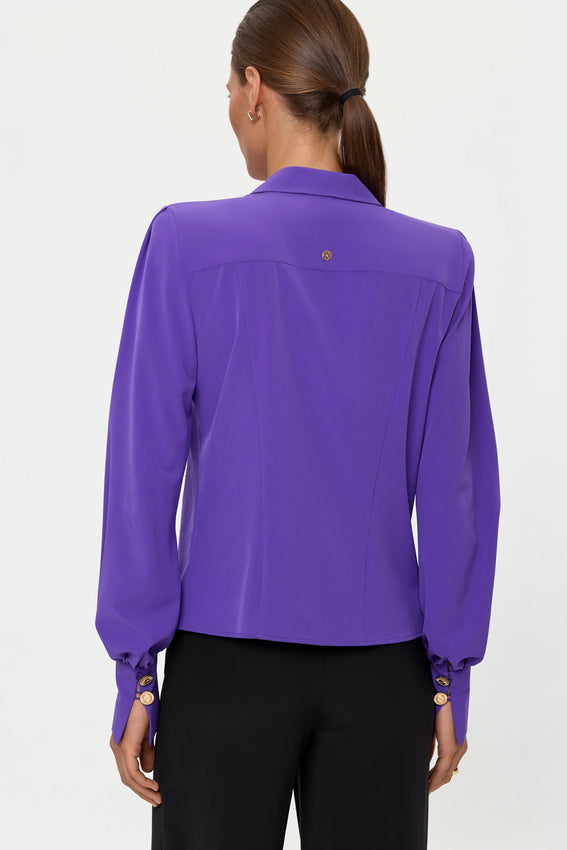 ENIGMA Stretch Blouse mystic