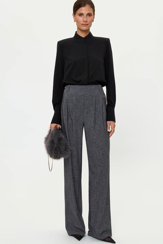 GEORGIANA Stretch Pants mica