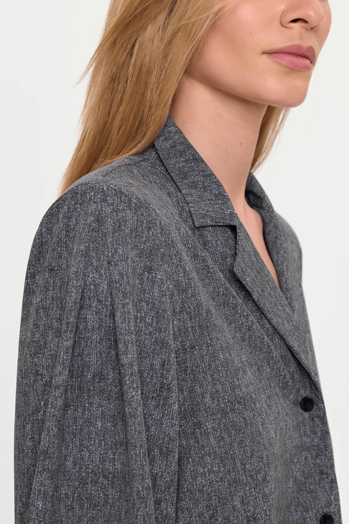 NYRA Stretch Shirt mica