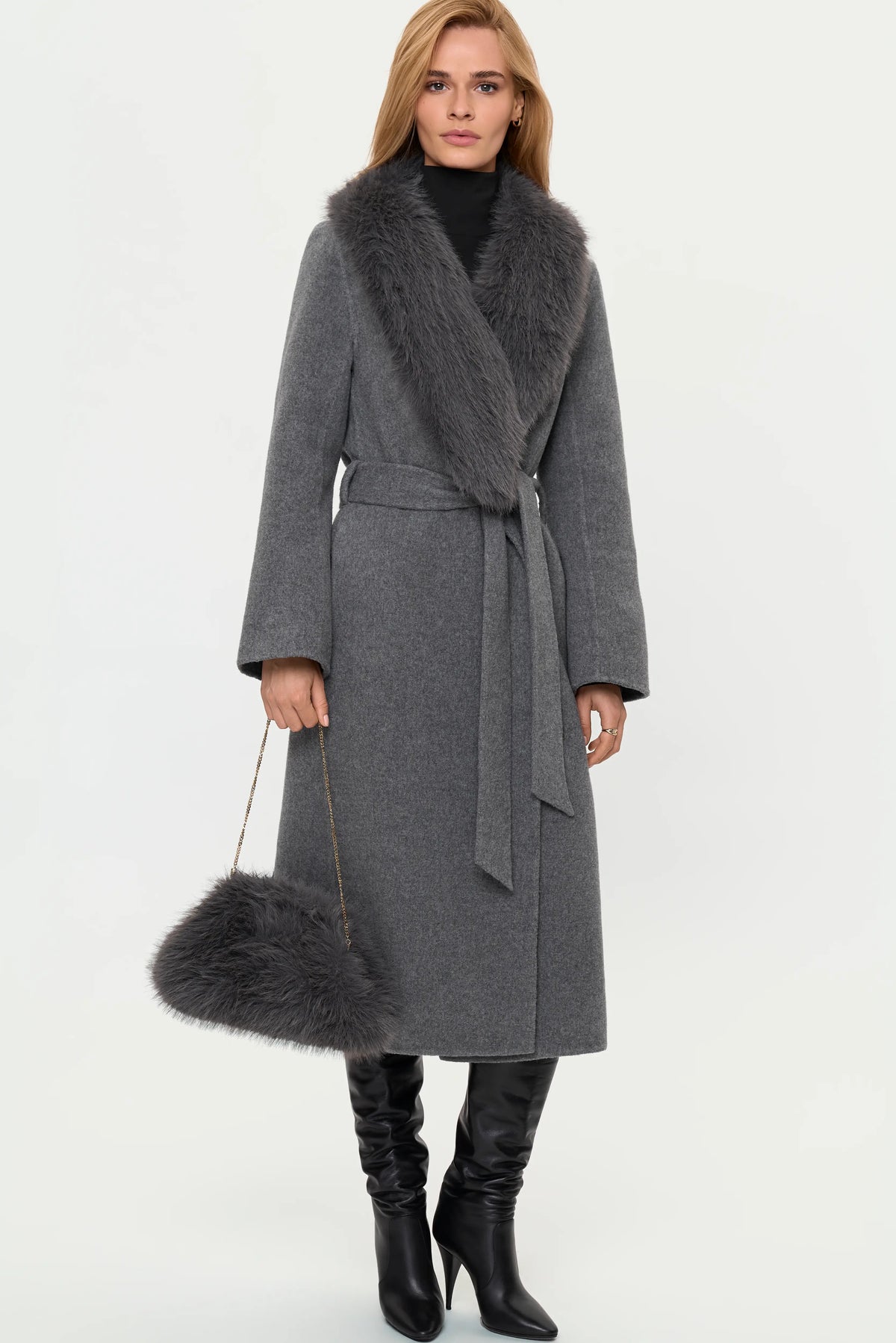MIBARNI Bag crystal grey